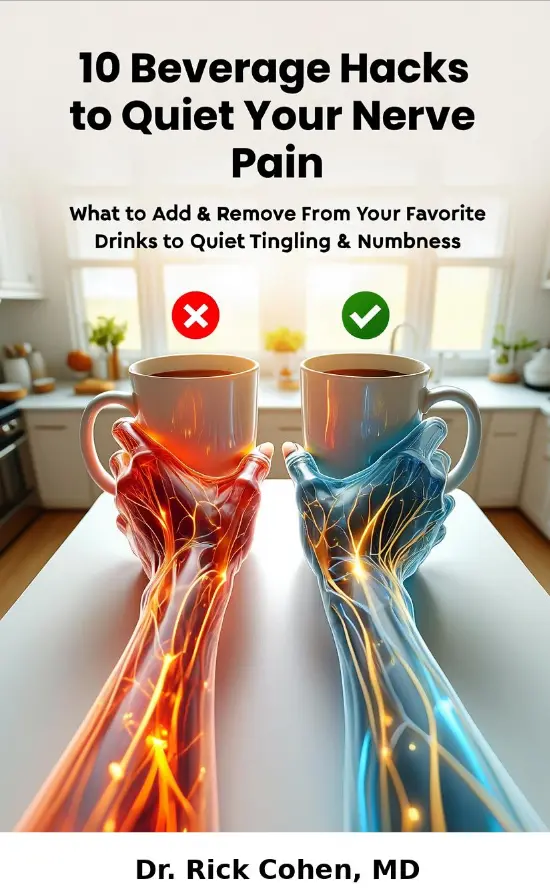 10 Beverage Hacks to Quiet Your Nerve Pain report cover