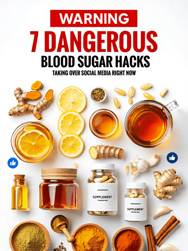 7 Dangerous Blood Sugar Hacks report cover