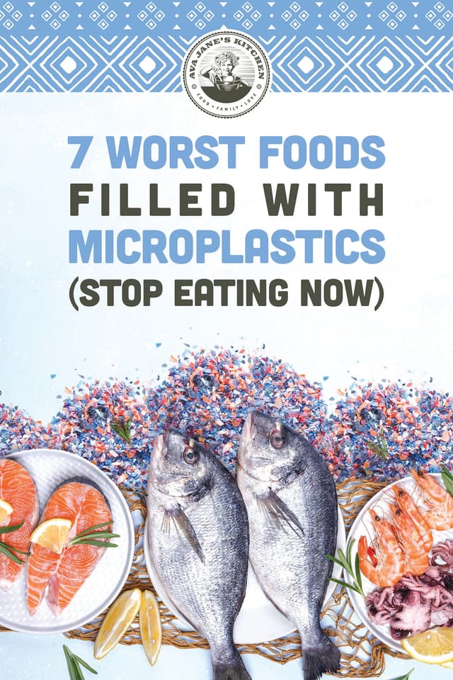 7 Worst Foods Filled With Microplastics report cover